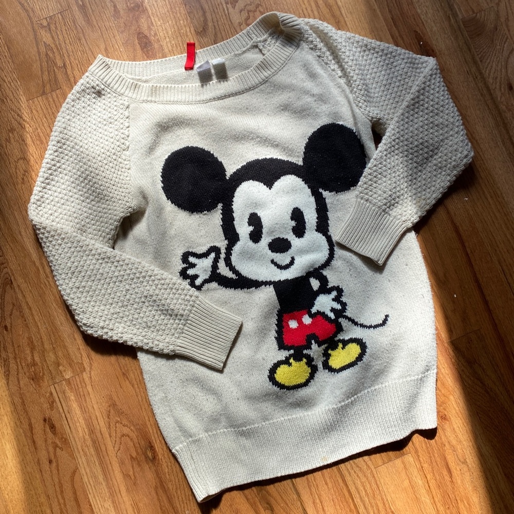 H&M Mickey Mouse Disney sweater